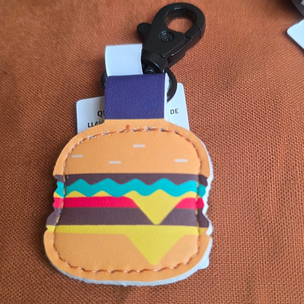 Aldi Keychain Quarter Holder‎ Unisex OS Burger Collectible New Cart Coin  Charm